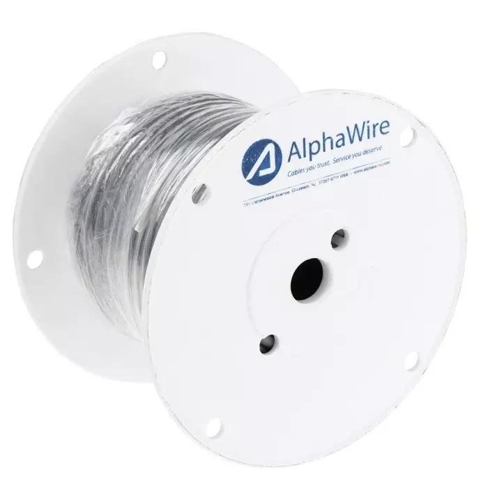 Alpha Wire Data Cable 6 Core 0.23 mm² Area Grey 50 m Length, B963031 GE321