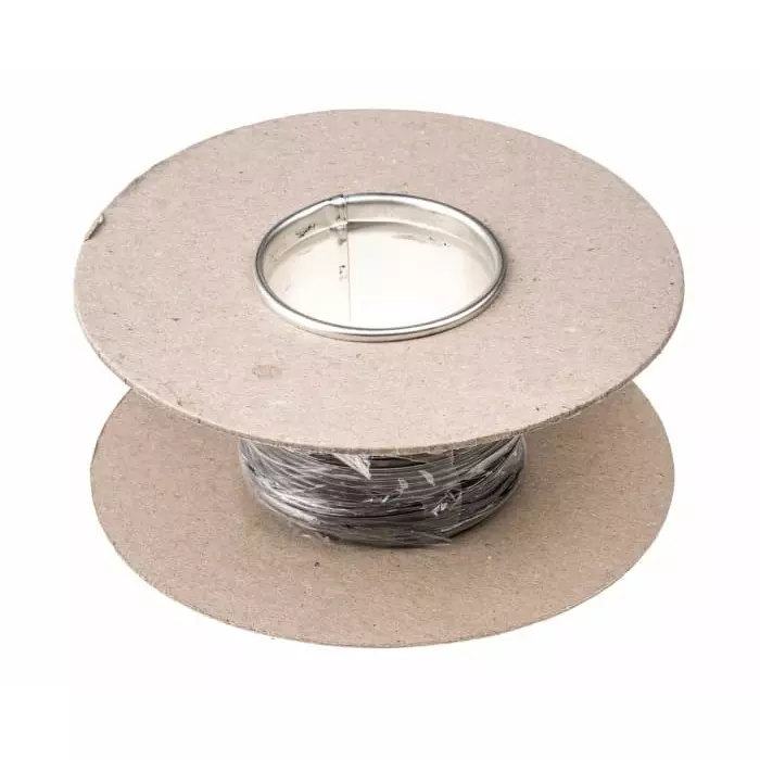 Hew Heinz Eilentropp SIFF Series Black 0.25 mm² Hook Up Wire 23 AWG 130/0.05 mm 20m Silicone Insulation, 8955-01-020