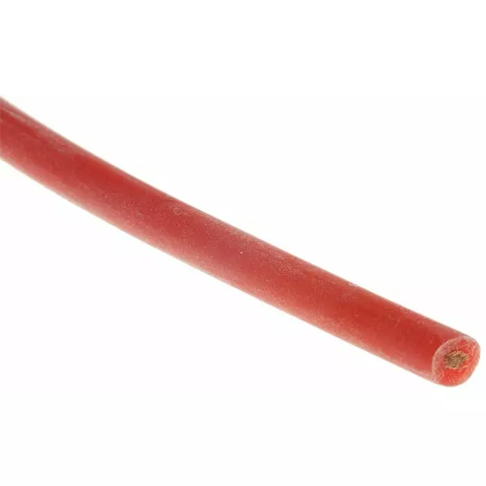 Hew Heinz Eilentropp SIFF Series Red 1.5 mm² Hook Up Wire 15 AWG 392/0.07 mm 5m Silicone Rubber Insulation