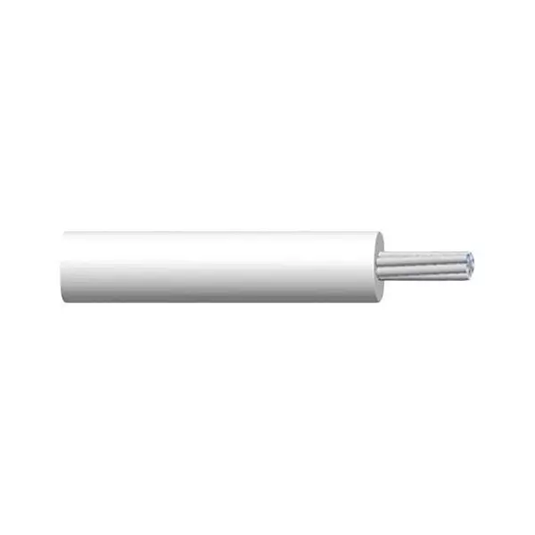 MULTICOMP PRO Hook Up Wire Silver Plated Copper 0.13 mm² Conductor Area 600 V White, MP014775