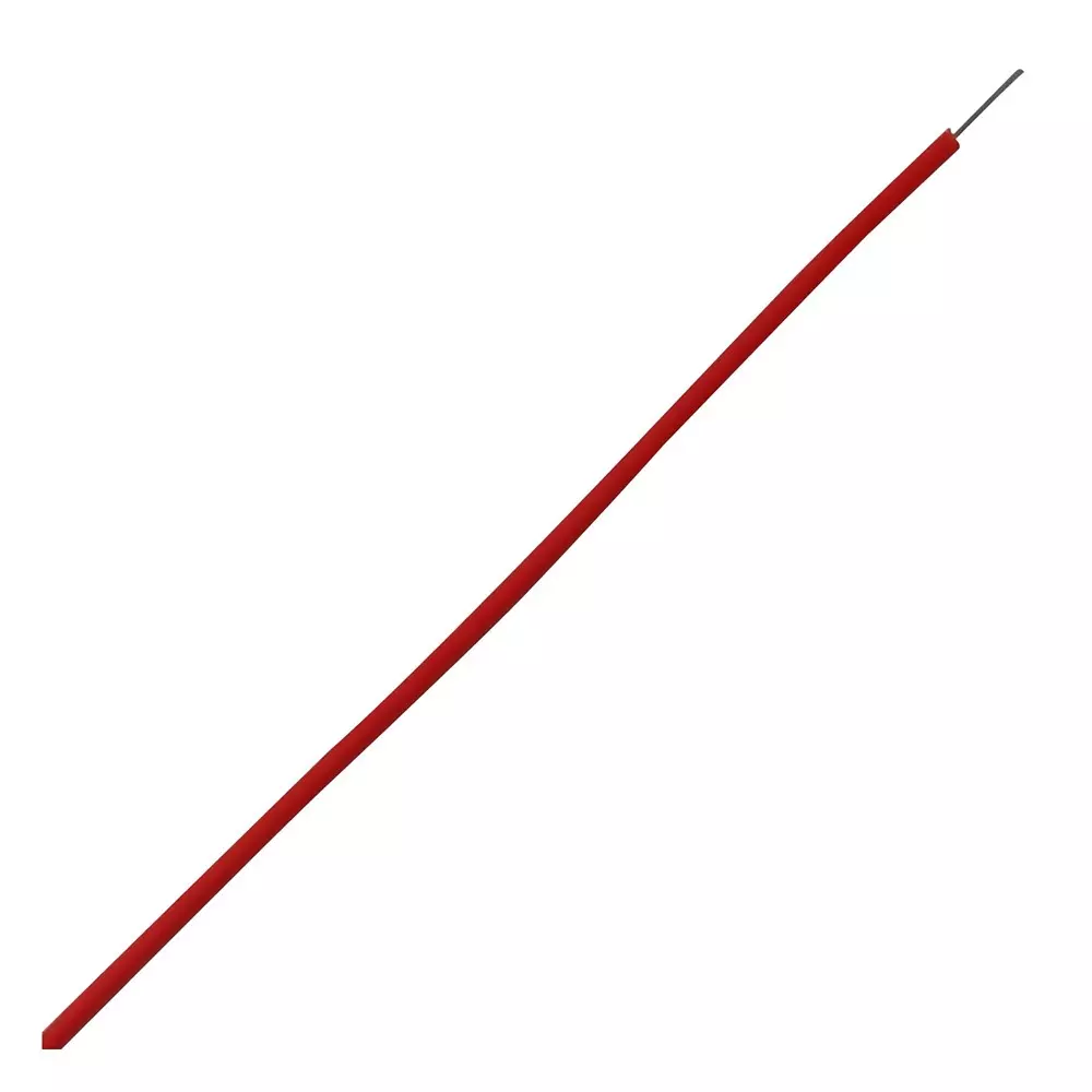MULTICOMP PRO Hook Up Wire Silver Plated Copper 0.05 mm² Conductor Area 600 V Red, MP013967