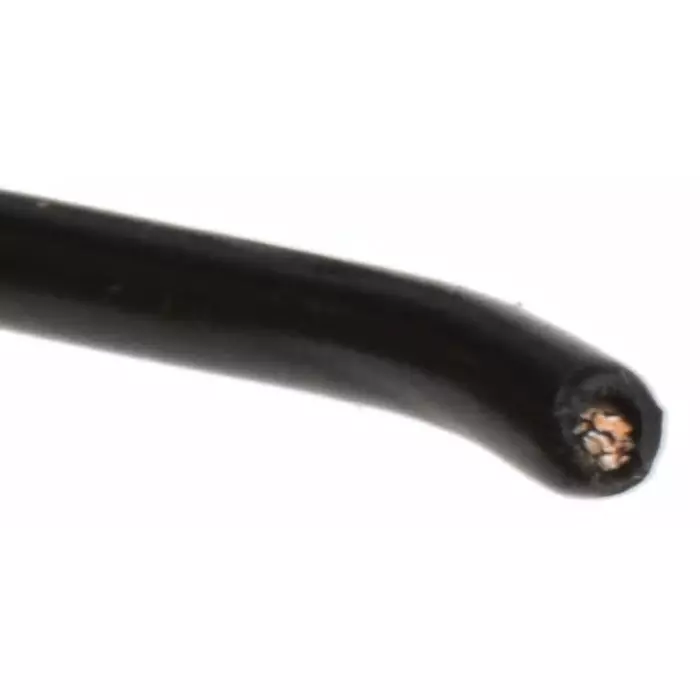 Alpha Wire Single Core Hook Up Wire 0.81 mm² Nominal Area Black 305 m Length, 3055 BK001