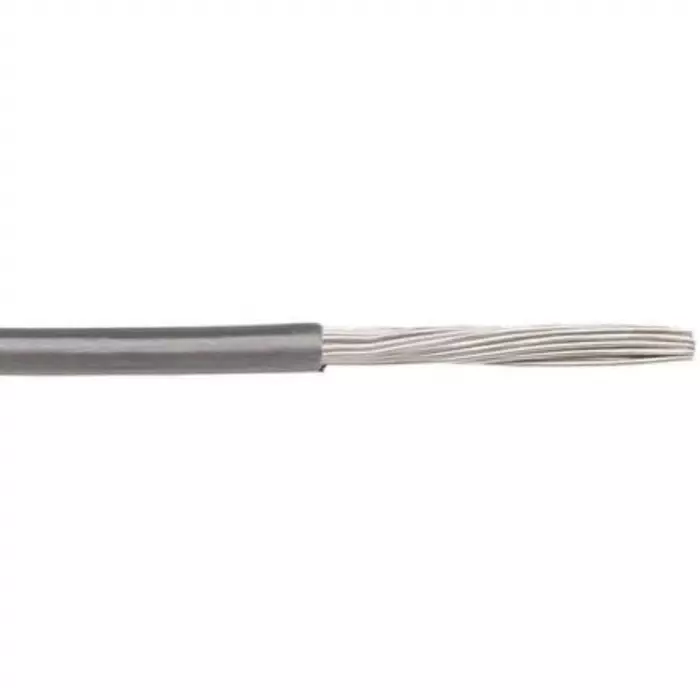 Alpha Wire Ecogen Single Core Hook Up Wire 0.33 mm² Nominal Area Grey 305 m Length, 6713 SL001