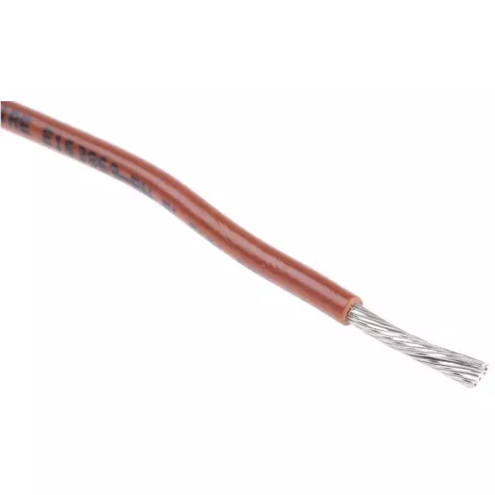 Alpha Wire Single Core Hook Up Wire 1.3 mm² Nominal Area Brown 30 m Length, 3057 BR005