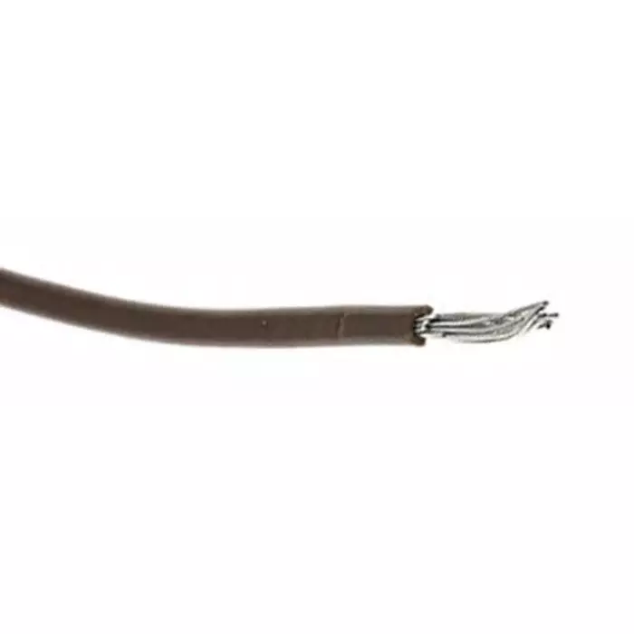Alpha Wire Single Core Hook Up Wire 0.75 mm² Nominal Area Brown 30 m Length, 3055 BR005