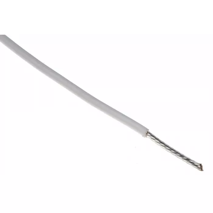 Alpha Wire Single Core Hook Up Wire 1.23 mm² Nominal Area White 30 m Length, 5858 WH005