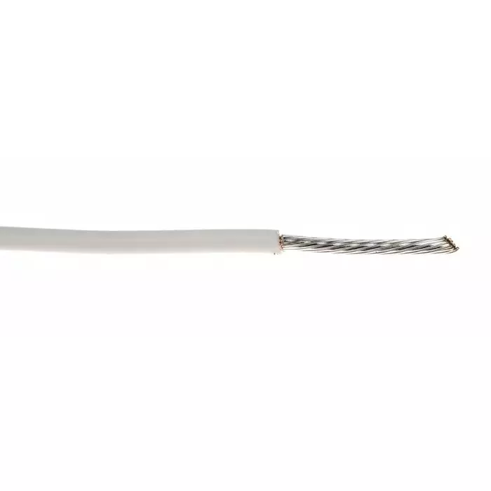 Alpha Wire Single Core Hook Up Wire 1.23 mm² Nominal Area White 30 m Length, 5858 WH005