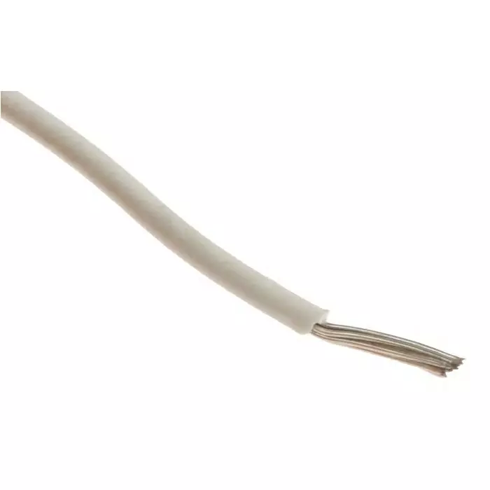 Alpha Wire Ecogen Single Core Hook Up Wire 0.33 mm² Nominal Area White 305 m Length, 6713 WH001