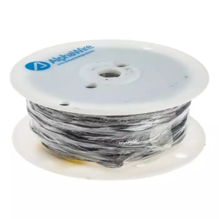 Alpha Wire Communication Control Cable 2 Core 0.56 mm² Area Grey 30 m Length, 1895C SL005