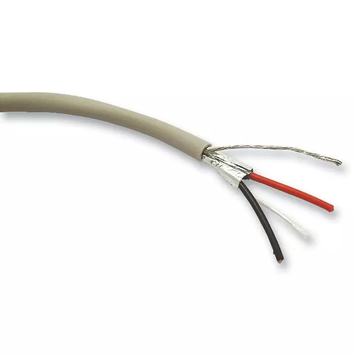 BELDEN Cable, Sec, Shld, Grey, 3.3mm, 100M, 4500FE.00100