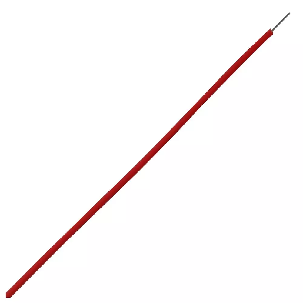 MULTICOMP PRO Hook Up Wire Silver Plated Copper 0.05 mm² Conductor Area 600 V Red, MP013965