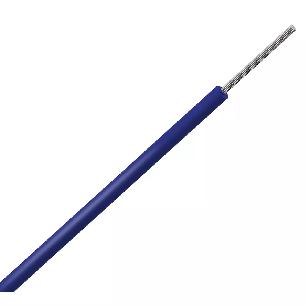 MULTICOMP PRO Hook Up Wire Tinned Copper 2.5 mm² Conductor Area 500 V Blue, MP016123