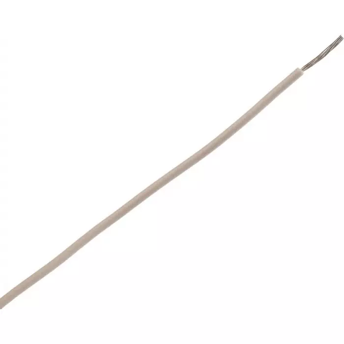 Alpha Wire Single Core Harsh Environment Wire 0.23 mm² Nominal Area White 305 m Length, 3050 WH001