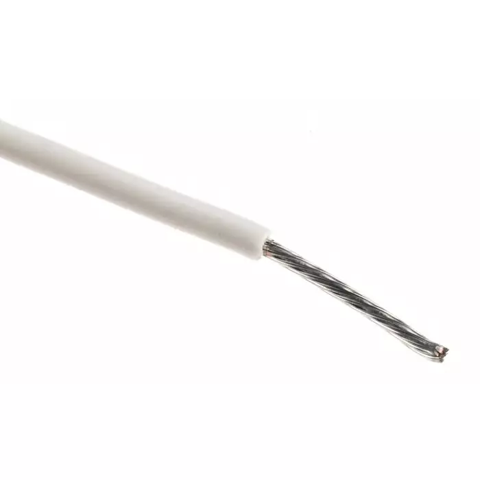 Alpha Wire Single Core Hook Up Wire 0.51 mm² Nominal Area White 305 m Length, 3053 WH001
