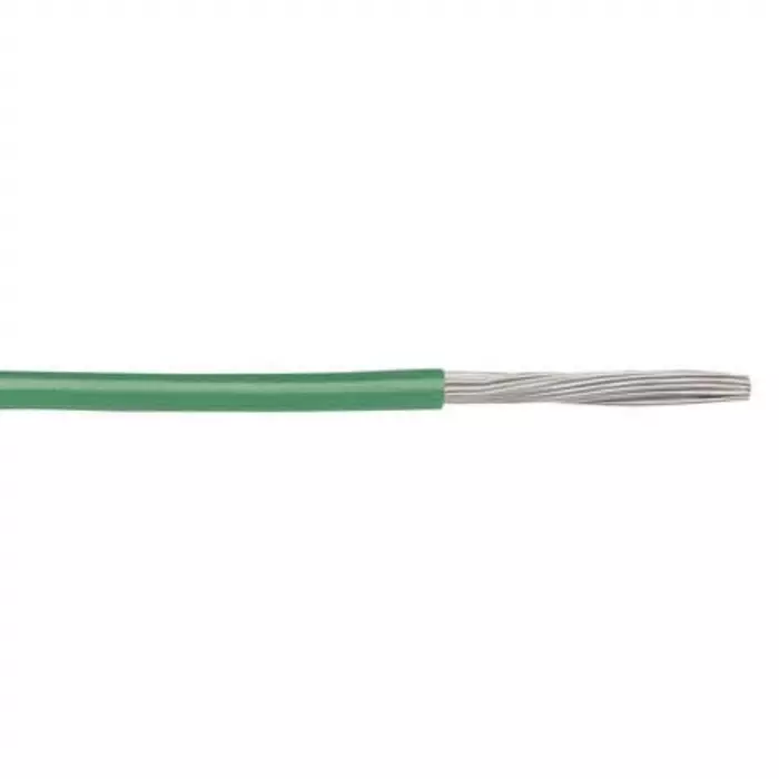 Alpha Wire Single Core Harsh Environment Wire 0.35 mm² Nominal Area Green 30 m Length, 3051 GR005