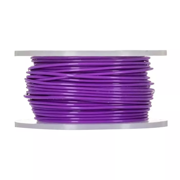 Alpha Wire Single Core Equipment Wire 0.35 mm² Nominal Area Purple 30 m Length, 5855/7 VI005