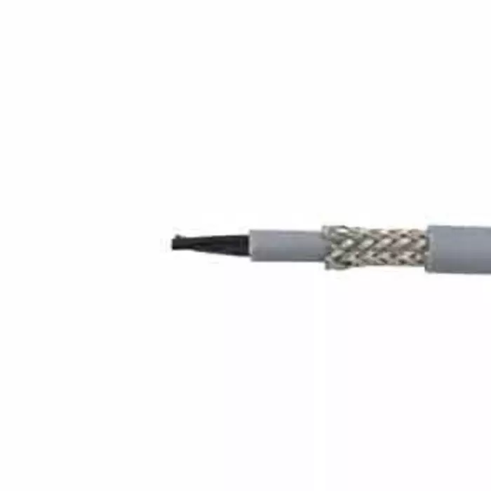 Alpha Wire Control Cable 2 Core 0.75 mm² Area Grey 50 m Length, 470027CY GE321