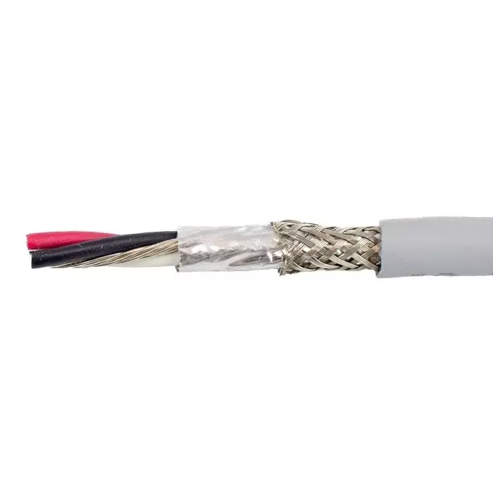 Alpha Wire Mini Control Cable 6 Core 0.24 mm² Area Grey 305 m Length, 78126 SL001