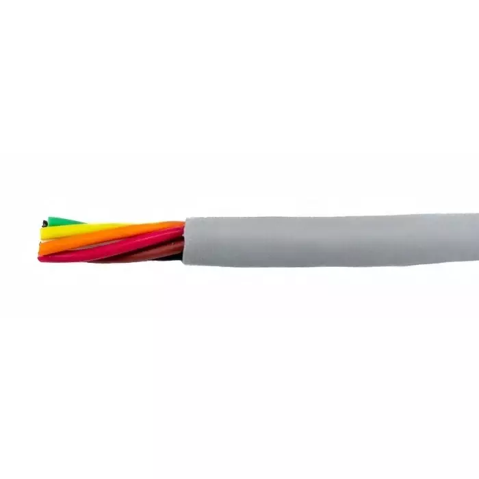Alpha Wire Mini Control Cable 6 Core 0.24 mm² Area Grey 30 m Length, 78026 SL005