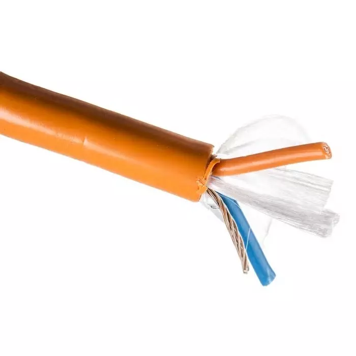 Alpha Wire Data Cable 2 Core 0.9 mm² Area Orange 30 m Length, 6459 OR005