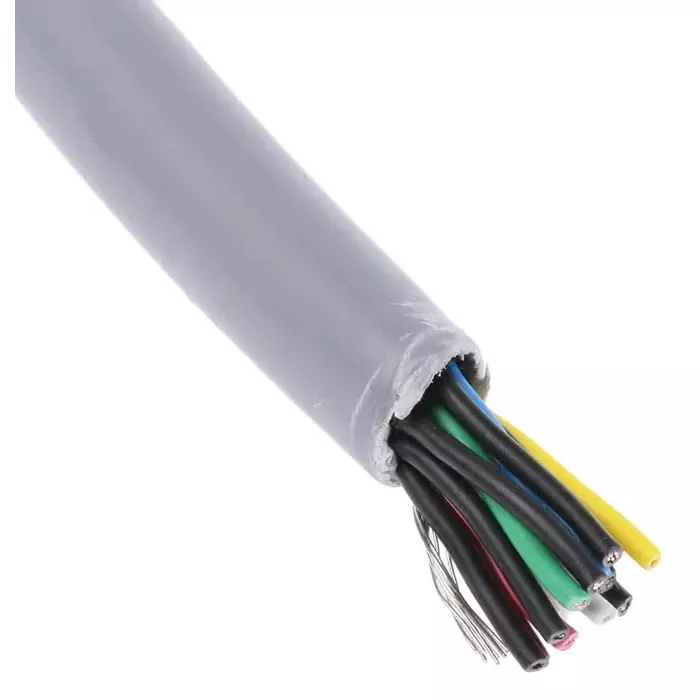 Alpha Wire Data Cable 12 Core 0.22 mm² Area Grey 30 m Length, 5476L SL005