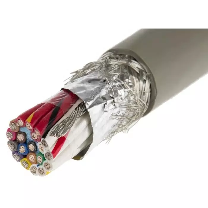 Alpha Wire Data Cable 20 Core 0.81 mm² Area Grey 50 m Length, B956204 GE321