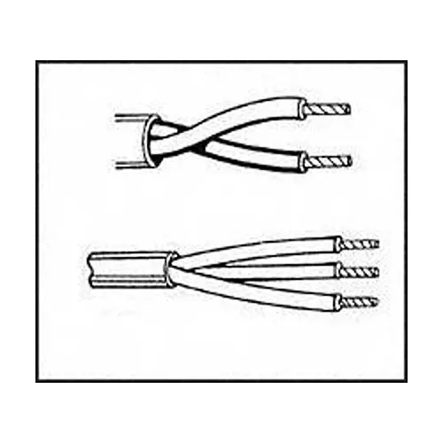 BELDEN Unshielded Multipair Cable 1Pr 500Ft 300V Chrome, 9409 060U500 (Pack of 500 Pcs)
