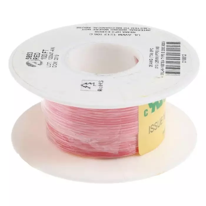 alpha-wire-single-core-hook-up-wire-014-mm-nominal-area-red-30-m-length-5853-rd005