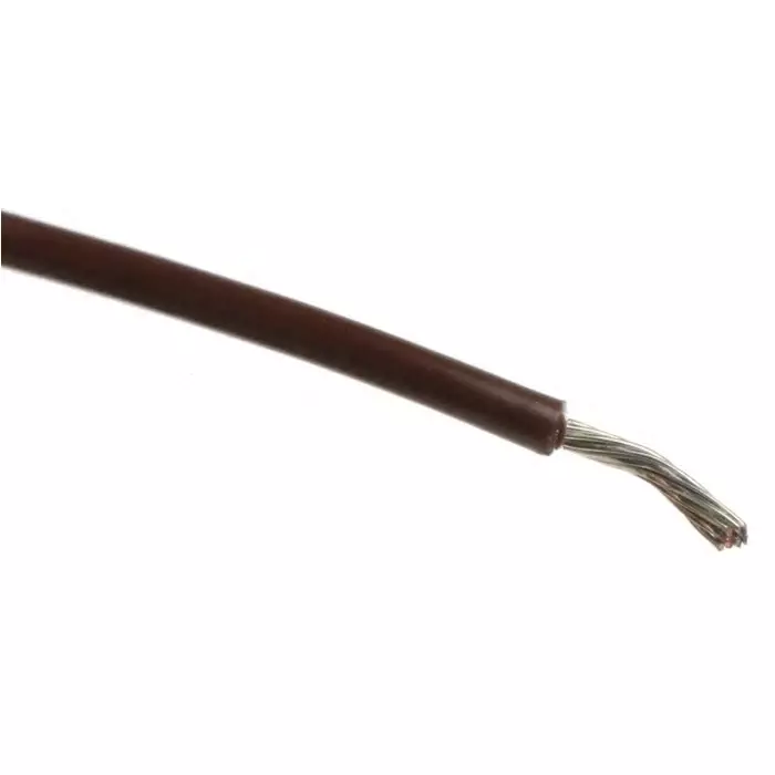 Alpha Wire Single Core Hook Up Wire 0.51 mm² Nominal Area Brown 305 m Length, 3053 BR001