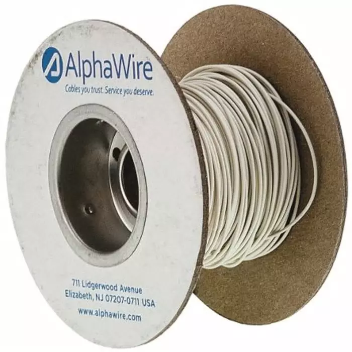 alpha-wire-ecogen-single-core-hook-up-wire-013-mm-nominal-area-white-30-m-length-6711-wh005