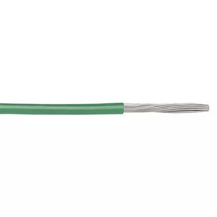 Alpha Wire Single Core Equipment Wire 0.09 mm² Nominal Area Green 30 m Length, 5852 GR005