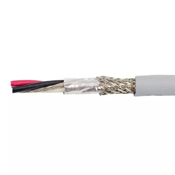 Alpha Wire Mini Control Cable 6 Core 0.24 mm² Area Grey 30 m Length, 78126 SL005