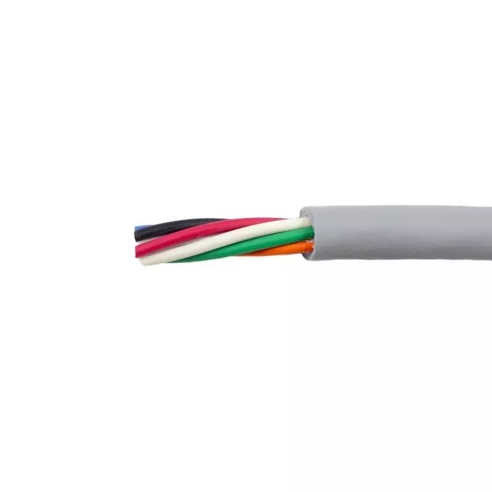 Alpha Wire Ecogen Ecoflex Control Cable 6 Core 0.35 mm² Area Grey 30 m Length, 79047 SL005