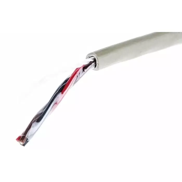 Alpha Wire Data Cable 3 Core 0.23 mm² Area Grey 50 m Length, B953031 GE321