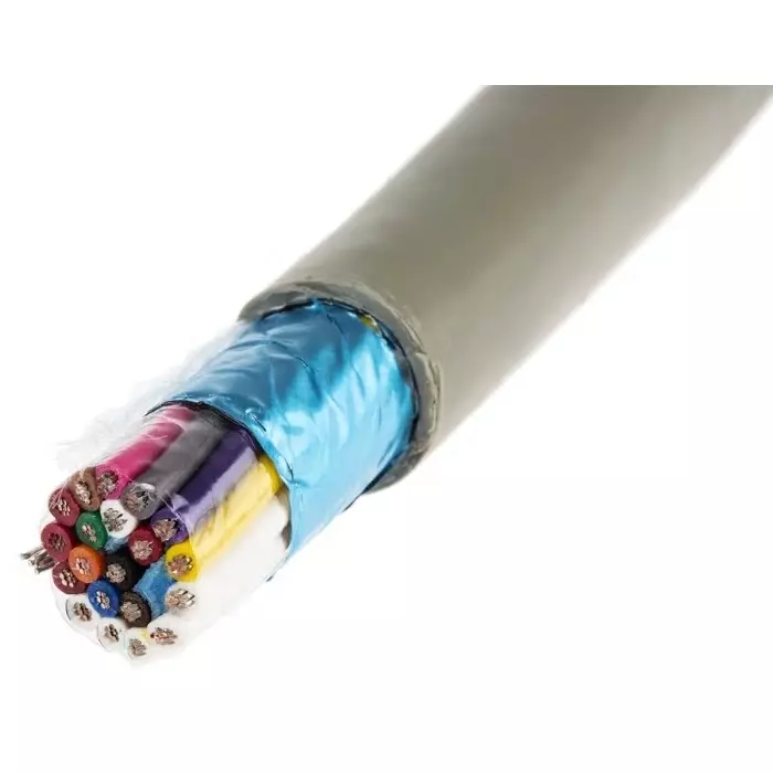 Alpha Wire Data Cable 20 Core Grey (Wire Gauge: 18AWG - 24AWG)