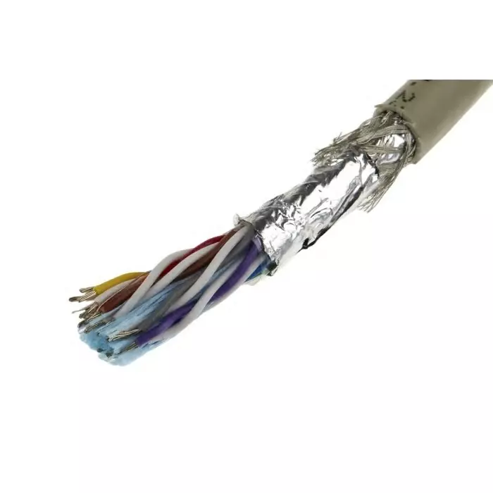 Alpha Wire Data Cable 18 Core 0.23 mm² Area Grey 50 m Length, B963094 GE321