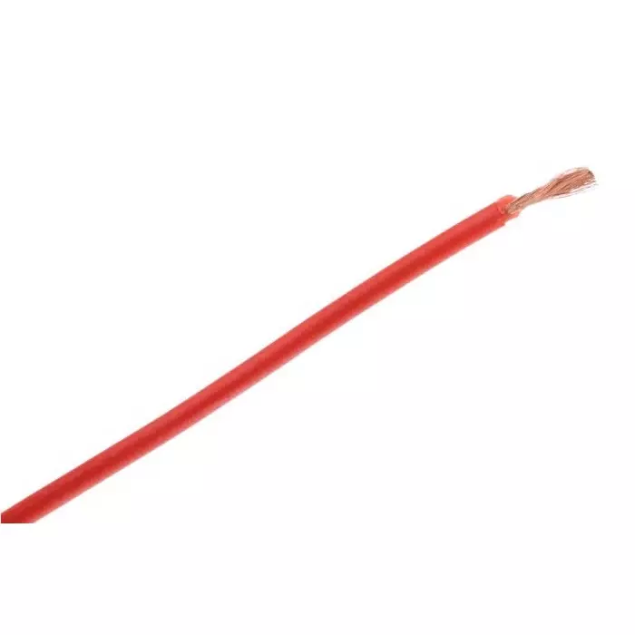 Hew Heinz Eilentropp Red 0.26 mm² Hook Up Wire 23 AWG 130/0.05 mm 5m Silicone Insulation