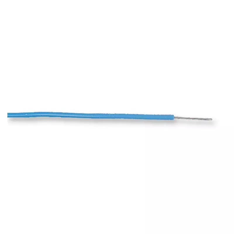 MULTICOMP PRO Hook Up Wire Tinned Annealed Copper 0.22 mm² Conductor Area 1 kV Blue, MP005333