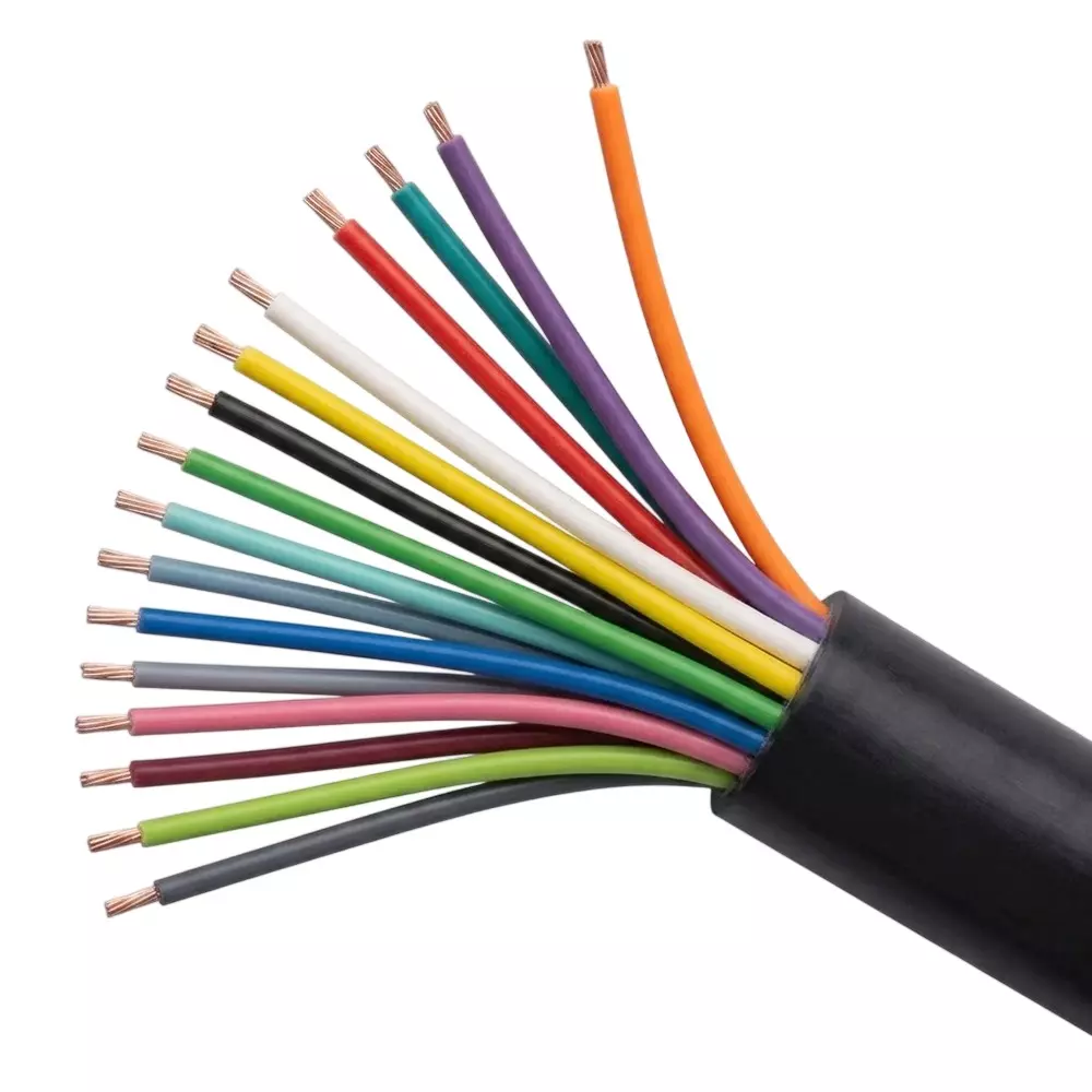 ADCAB Multicore Flexible Cable Copper PVC Insulation 16 Core 0.75 Sq. mm and 100 m Length