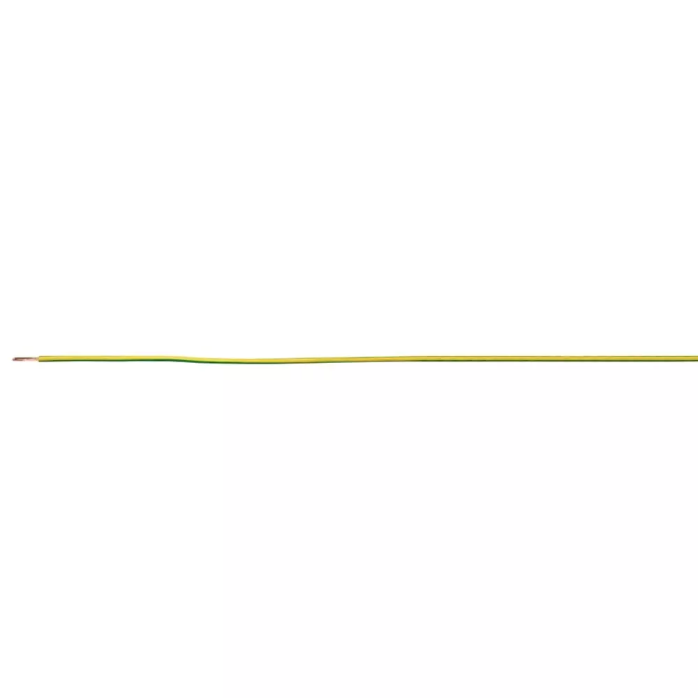 HELUKABEL Single Core Cable LiYv PVC 300 m Length 1 Core 0.14 mm² Nominal Area Yellow & Green, 26406
