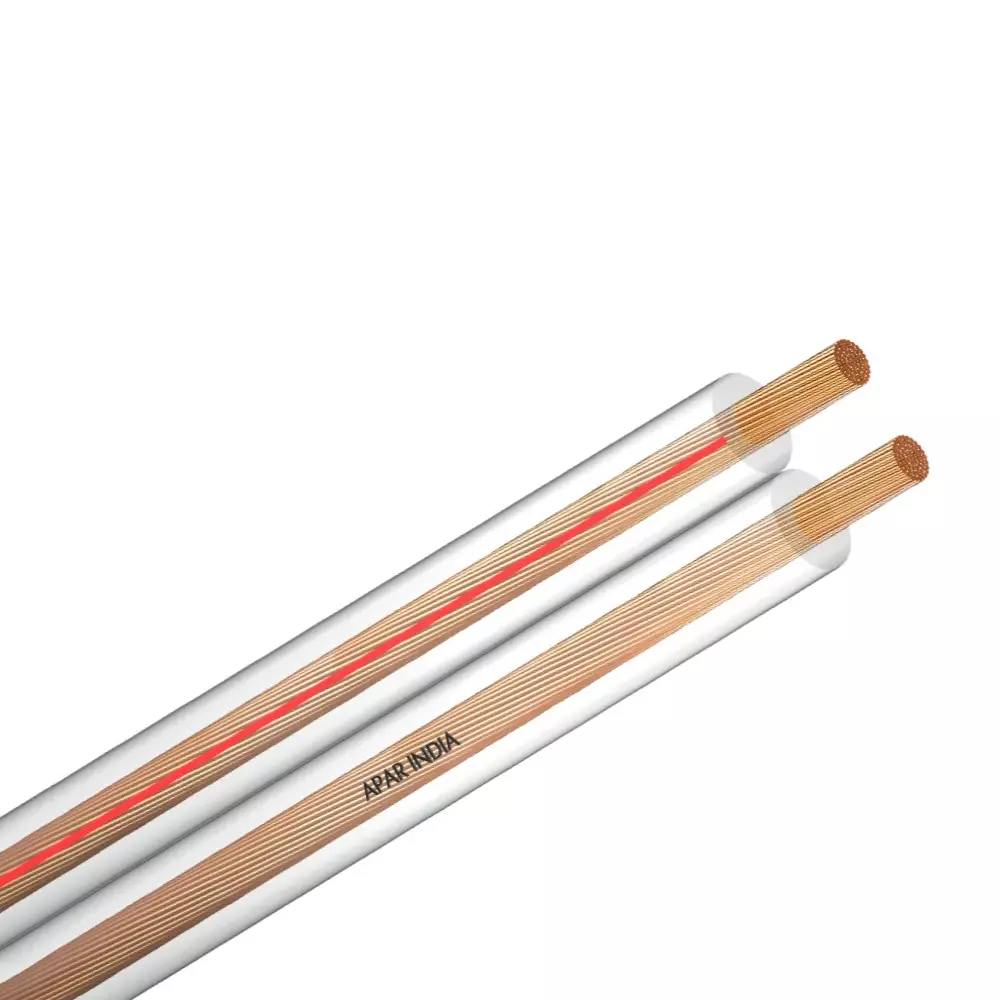 Apar Tarang Shakti Speaker Cable Twin Core 2.0 Sq.mm Copper 90 m Length