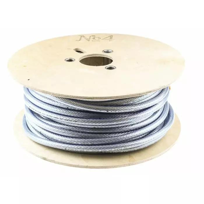 RS PRO Control Cable 5 Cores 4 mm² SY Screened 50 m Transparent PVC Sheath 11 AWG, 8274206