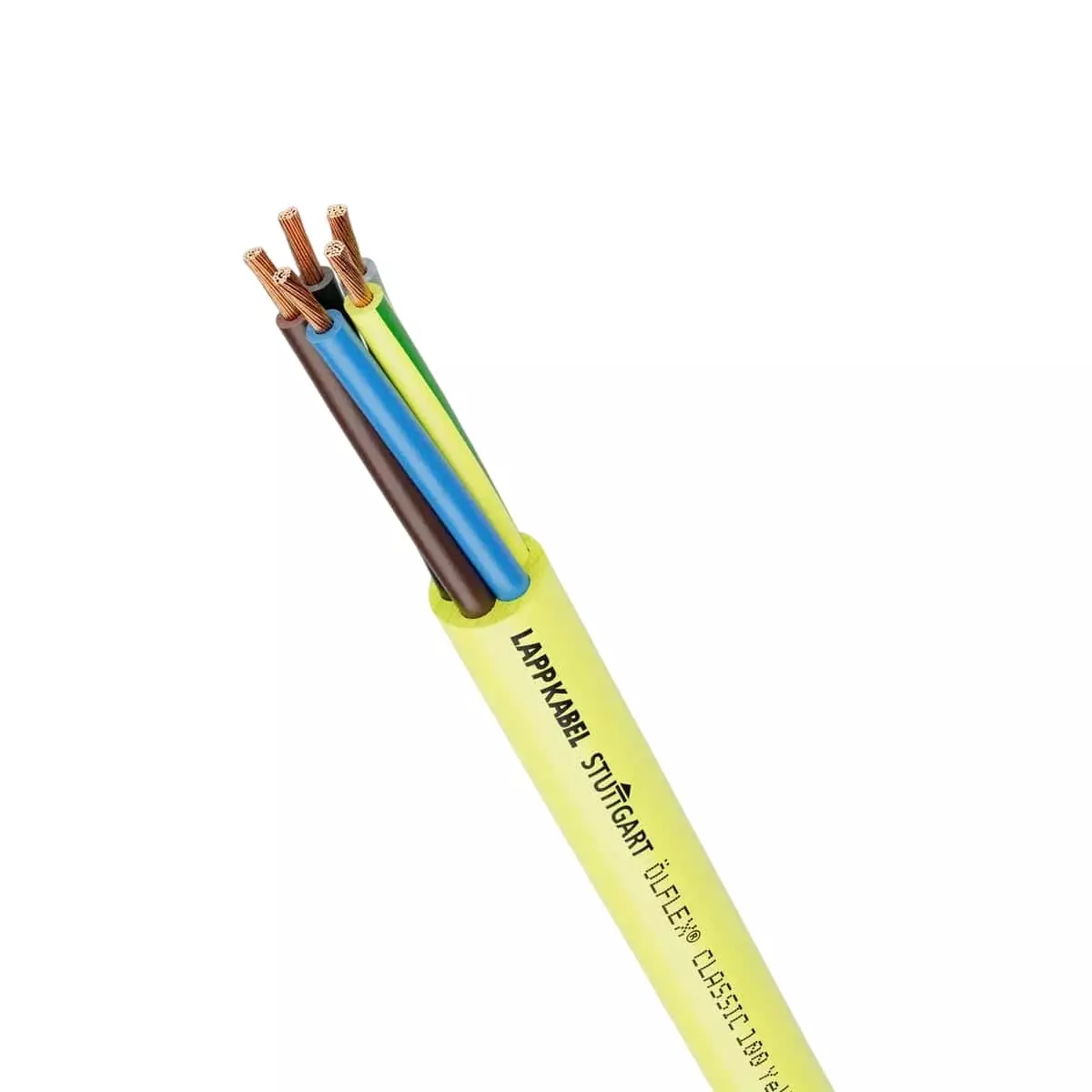 Lapp Ölflex Classic 100 Power Control Cable Color Yellow 4G Core 450/750 V 100 m, 104043