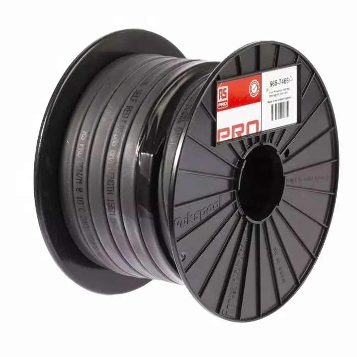 RS PRO Self Regulating Trace Heating Kit 20 W/m 240 V AC +80°C 20 m, 6657466