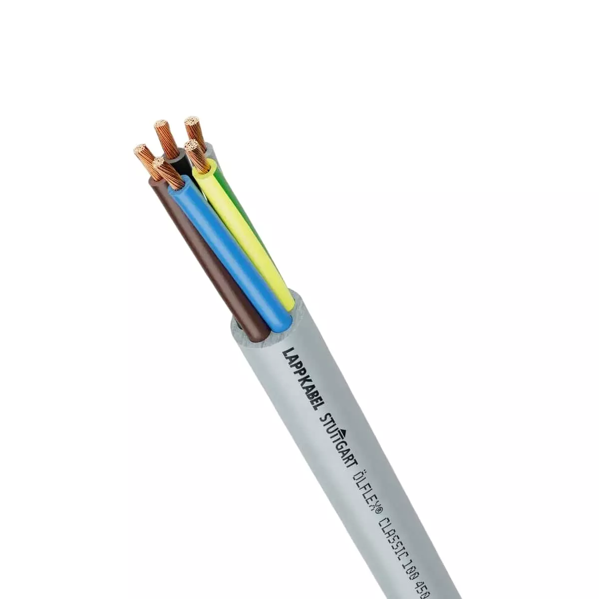 Lapp Ölflex Classic 100 BK Power Control Cable Color Grey 4G Core 1 kV 100 m, 1120476