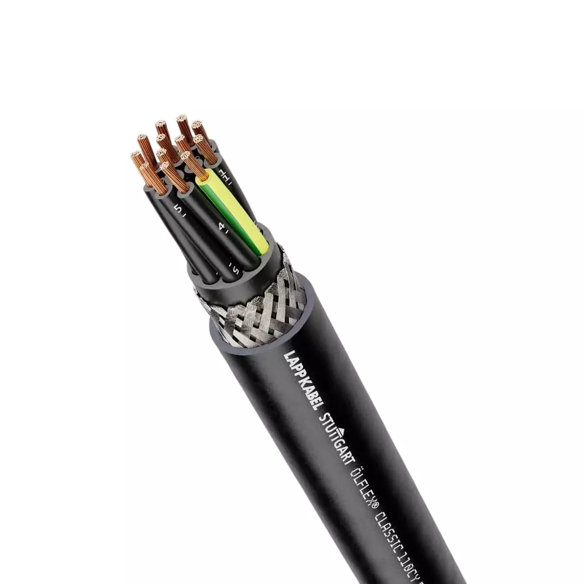 Lapp Ölflex Classic 110 CY BK Power Control Cable Color Black 7G Core 06/1 kV 100 m, 1121274