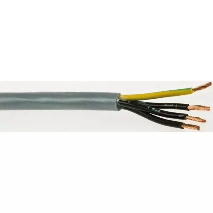 RS PRO Control Cable Grey PVC Sheath 4 Cores, 2.5 mm2 YY 50m, 1964686