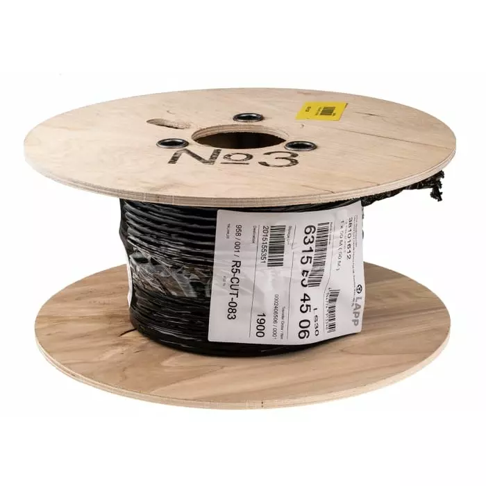 RS PRO Control Cable 4 Cores 0.5 mm² CY Screened 50 m Grey PVC Sheath 20 AWG, 8274158