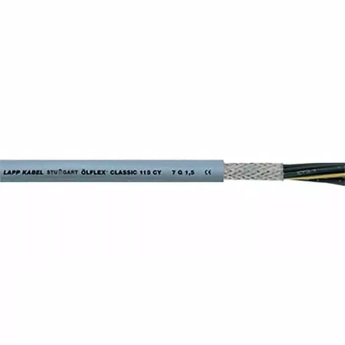 RS PRO Control Cable 2 Cores 1 mm² CY Screened 50 m Grey PVC Sheath 17 AWG, 8274142