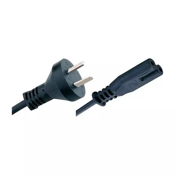 MEGA ELECTRONICS Power Cord, Iram 2073 Plug-320 C7, 6.6Ft, 197-81-2